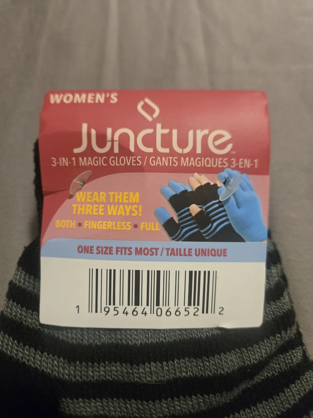 Juncture Women's 3-in-1 Magic Gloves NWT